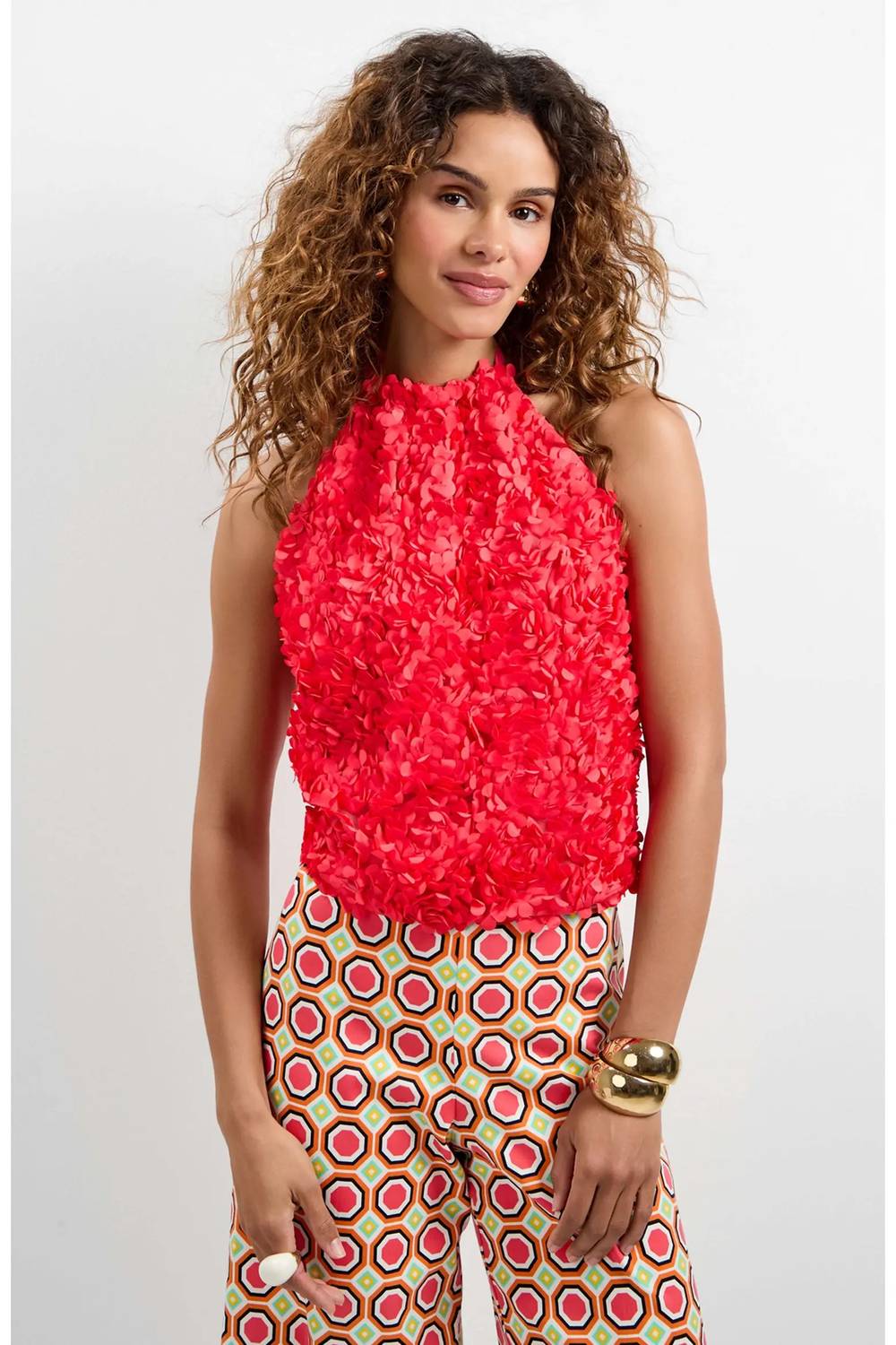 Trina Turk - Tamika Floral Halter Top