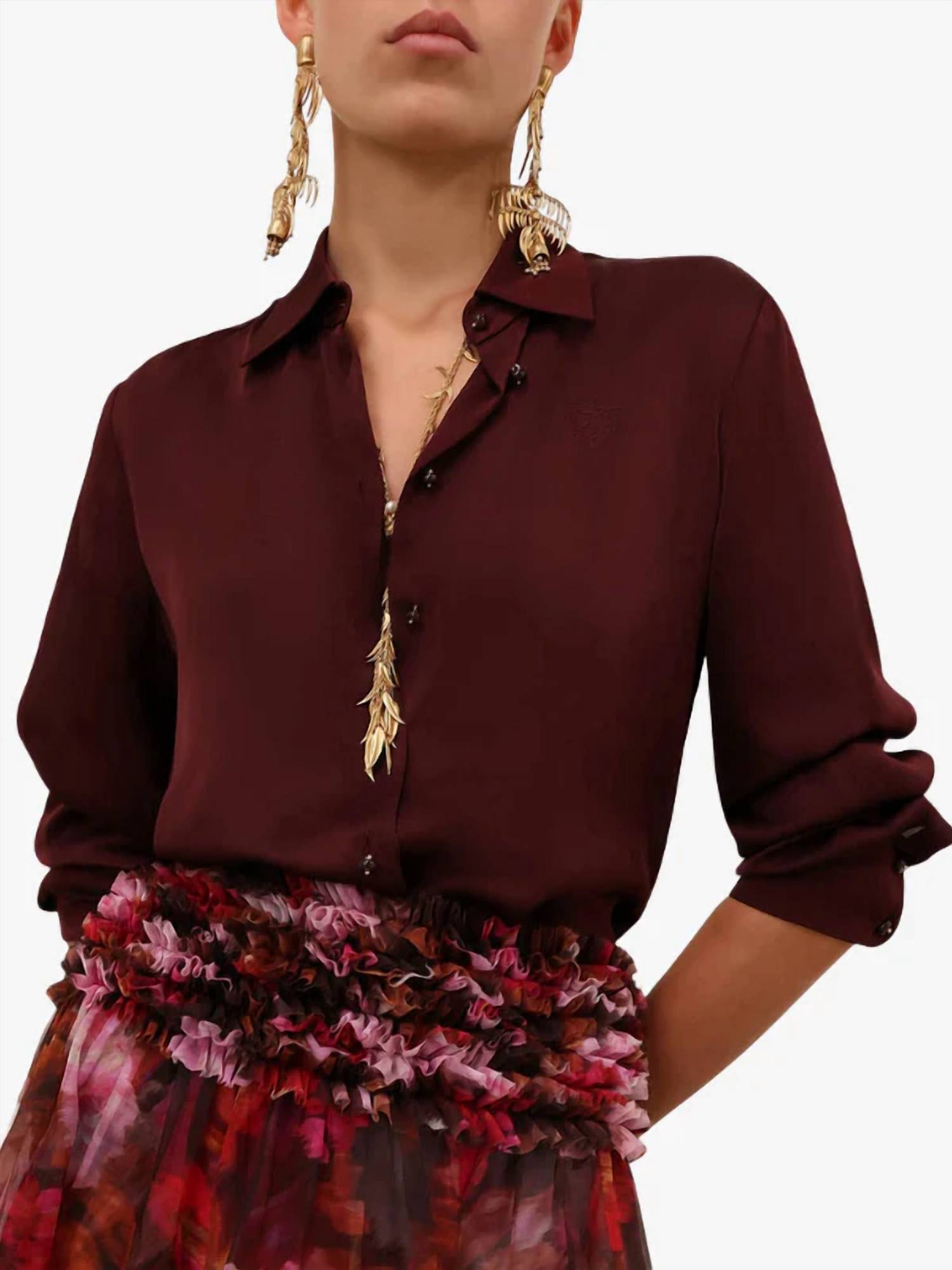 Zimmermann - Luna Satin Shirt