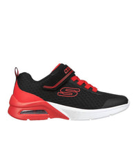 Skechers Women's Microspec Max Shoes in black red - women's sneaker