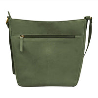 ILI New York Urbano Bucket Bag in sage - women's bag - alternate view