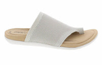 Biza Women's Lavish Slip-on Sandals in sand tan - women's sandal - detail view