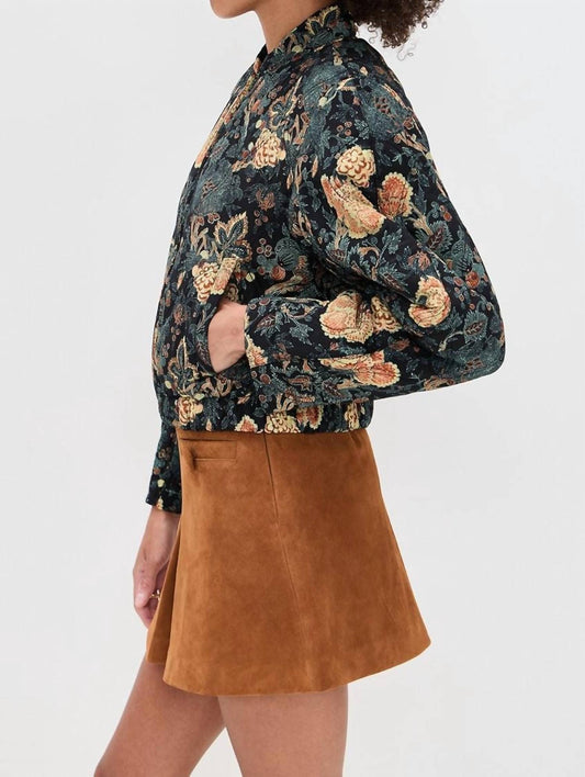 Ulla Johnson - Lavinia Silk Quilted Bomber Jacket