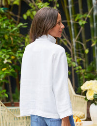 Frank & Eileen - Gabi Washed Linen Popover Shirt