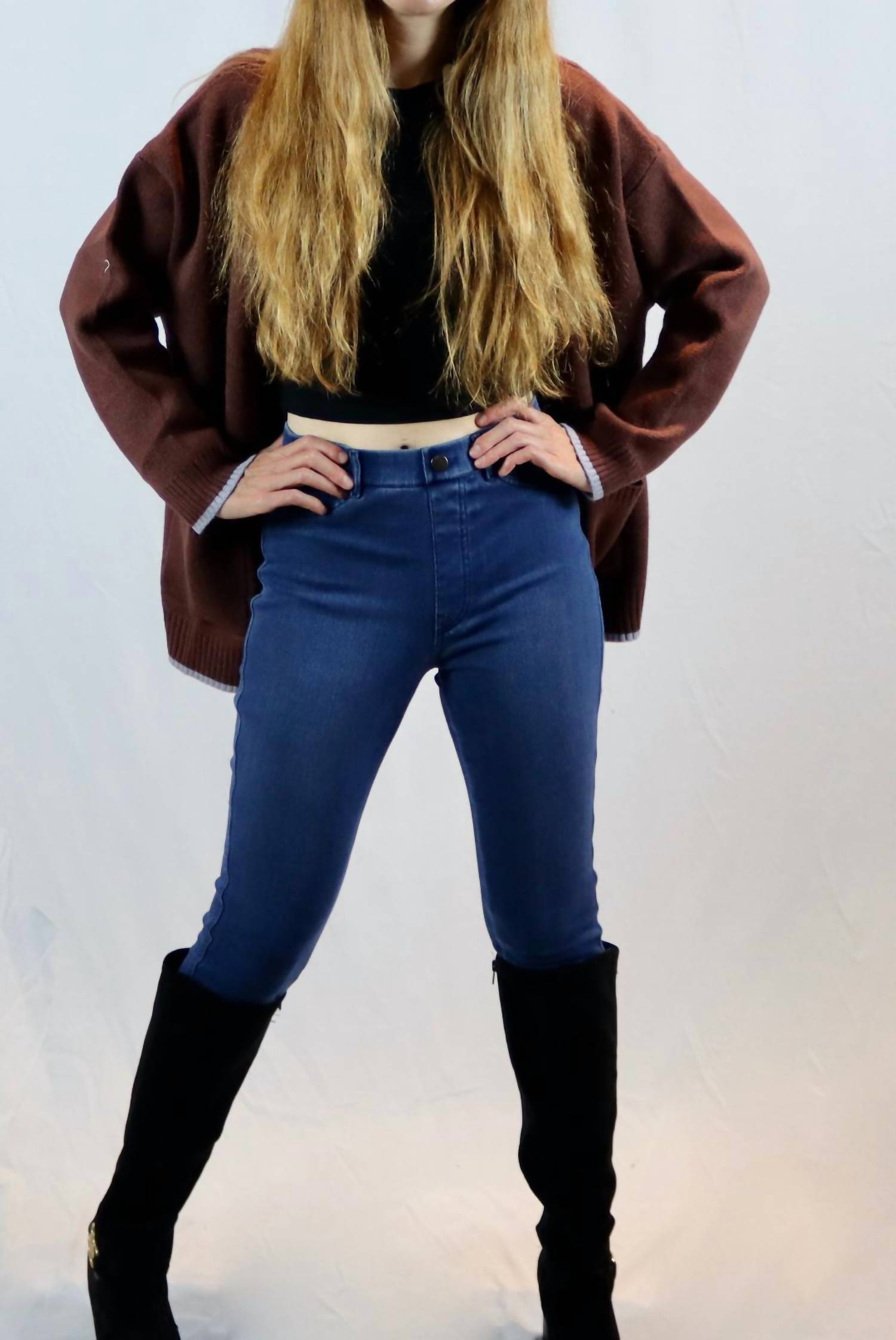 Baevely By Wellmade - Cowboy Crush Cardigan