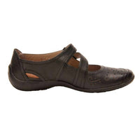 Ros Hommerson Women's Chelsea Comfort Shoes in black - women's flats - detail view