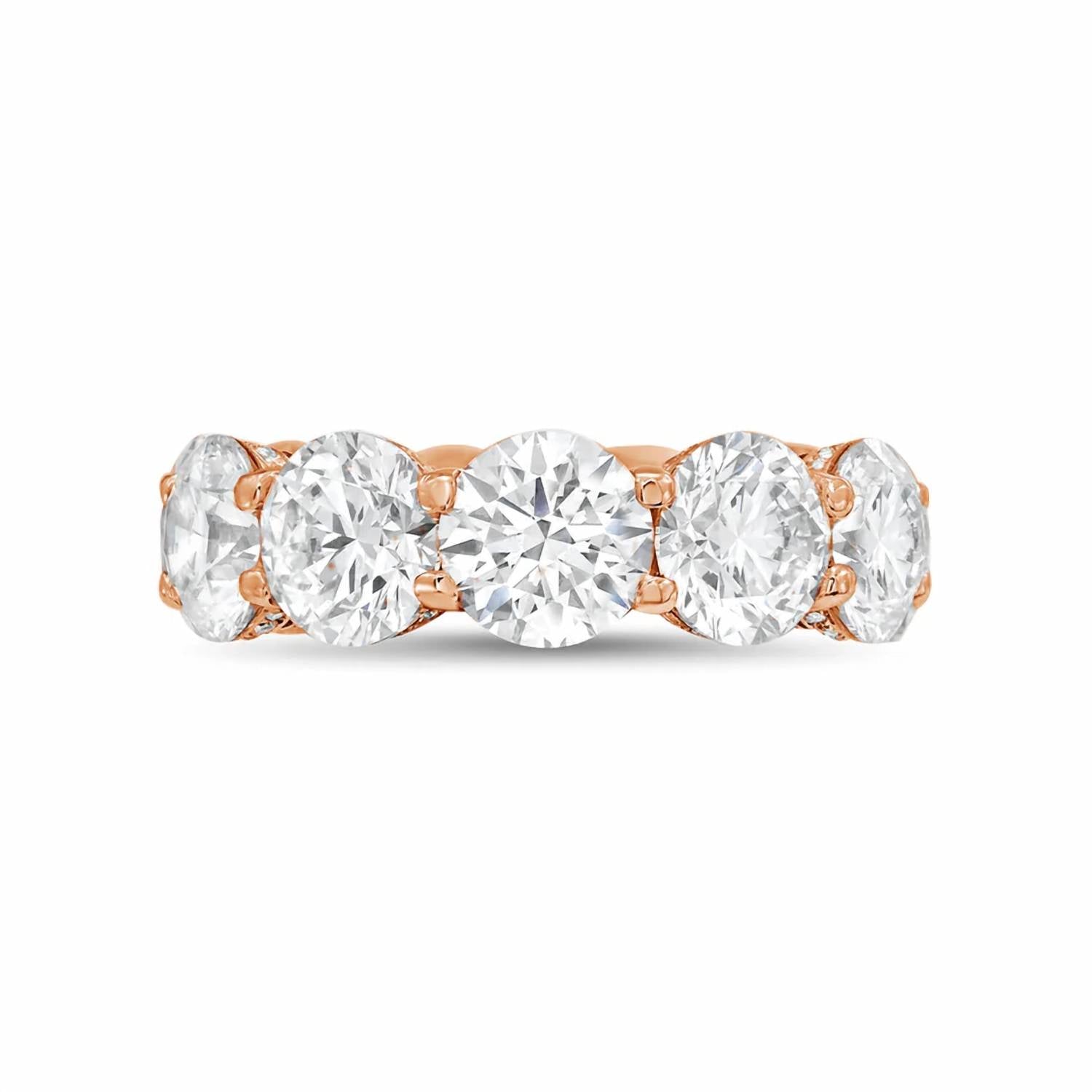 Diana M Jewels - Women's Round Lab-Grown Diamond Eternity Band (19.00 Ct) - Signature