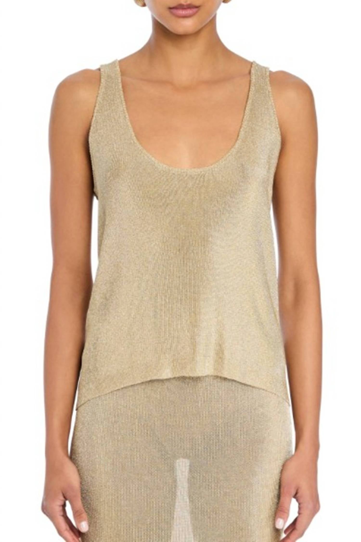 Ser.O.Ya - Hero Metallic Knit Tank