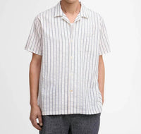 Barbour - Park Seersucker Striped Short Sleeved Shirt