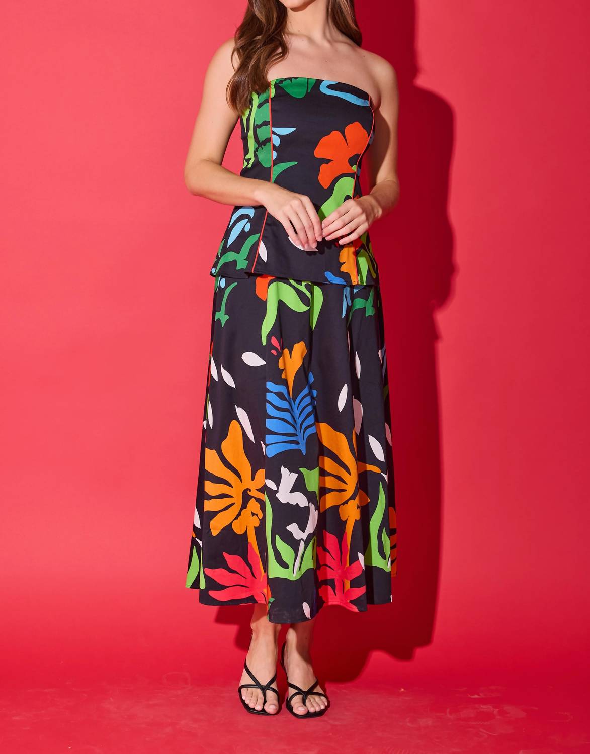 Alden Adair - Brooks Strapless Midi Dress