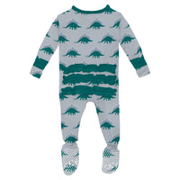 Kickee - Kid's Ruffle Footie With Snaps