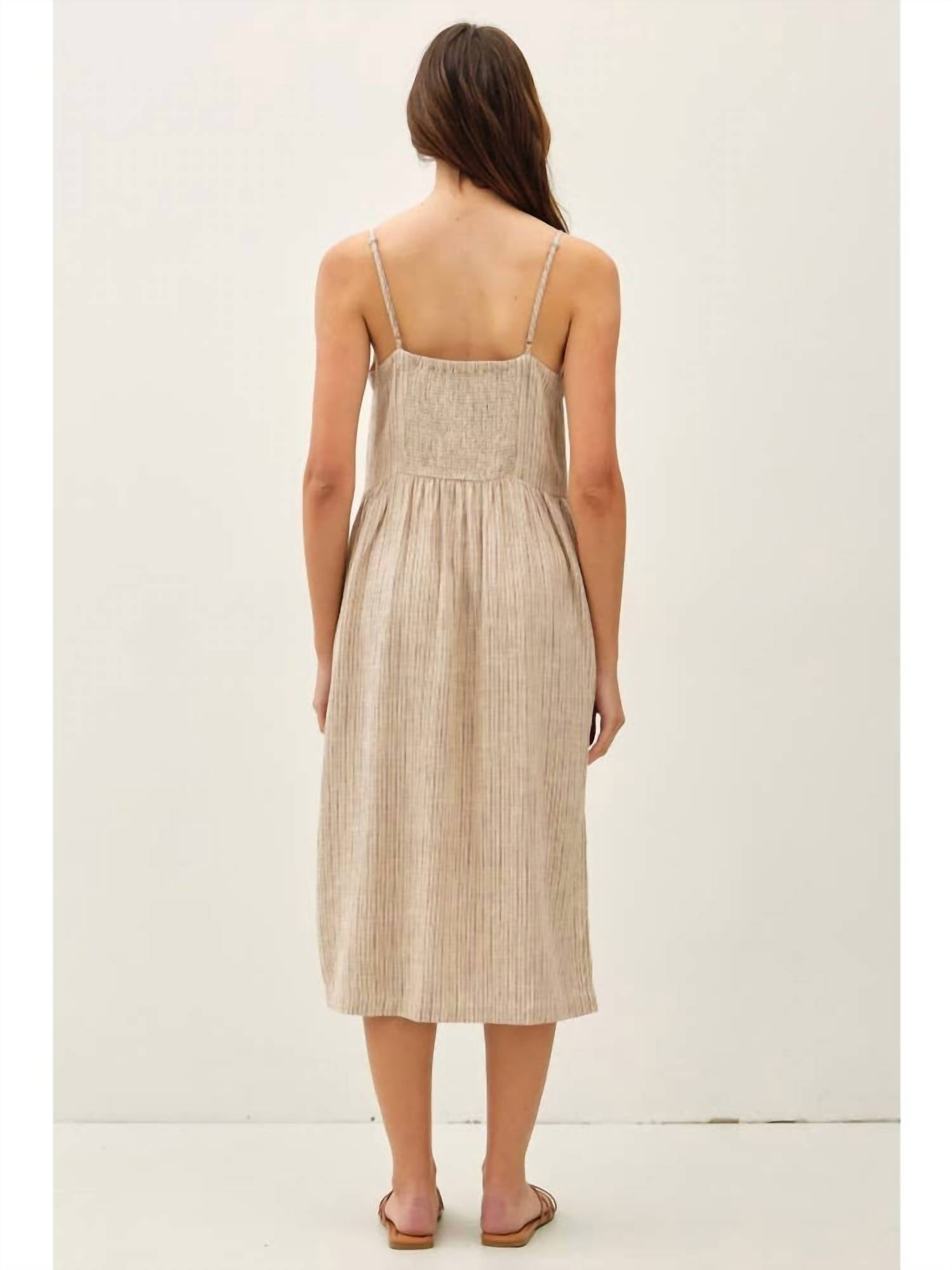 Be Cool - Button Up Tank Dress