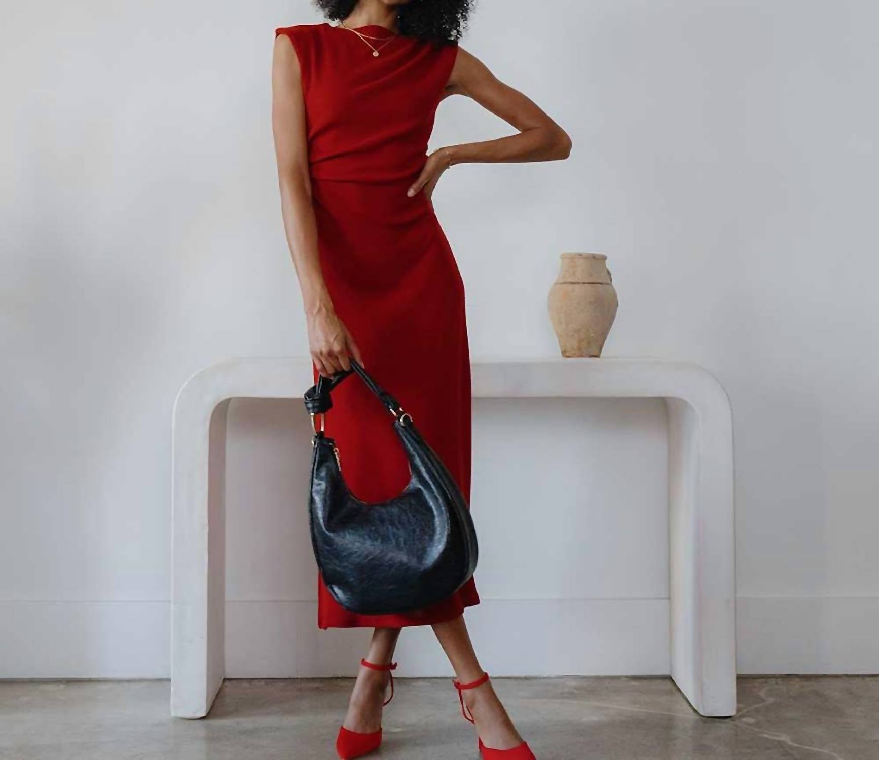 Melie Bianco - Women's Lilie Crinkle Shoulder Bag