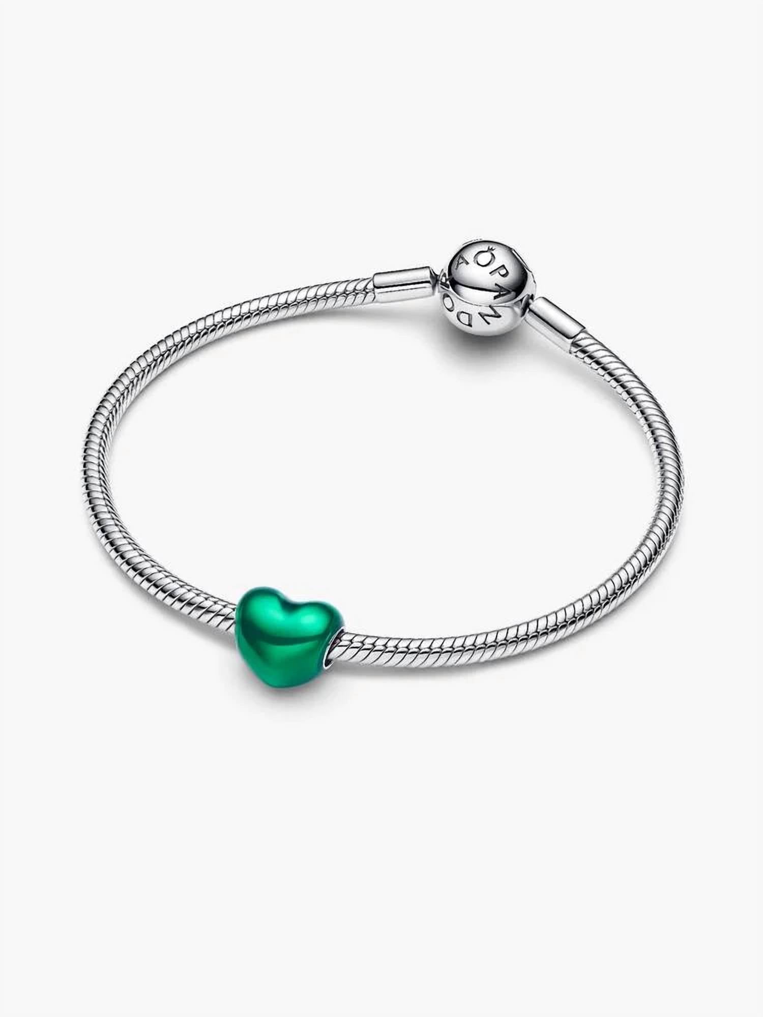 Pandora - Metallic Heart Charm