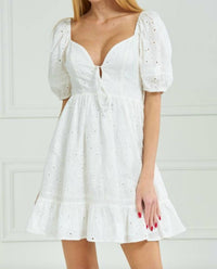 Azura - Mini Empire Waist Dress