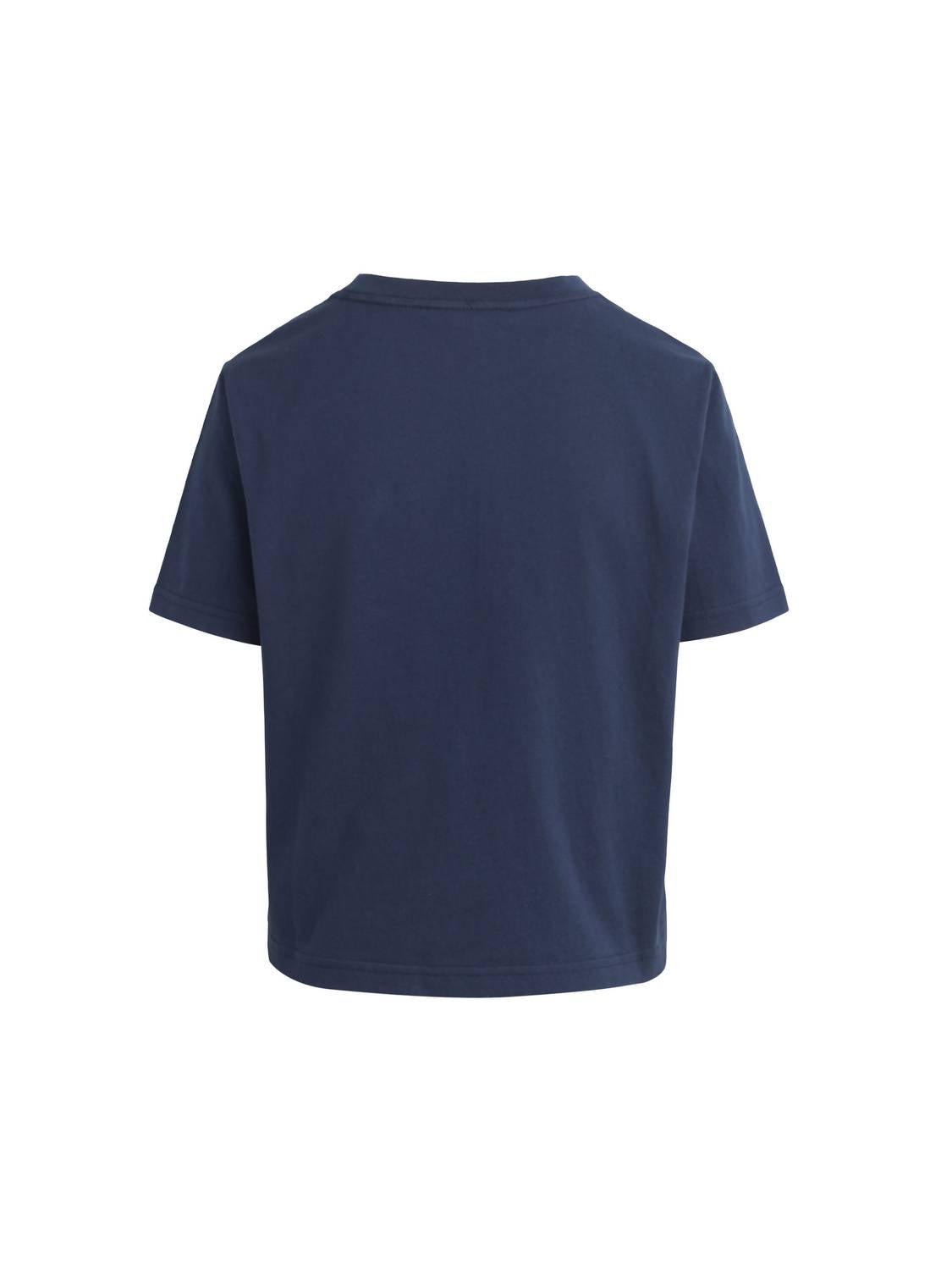 Favorite Daughter Women's Favorite T Shirt Top in navy blazer - women's t-shirt - detail view