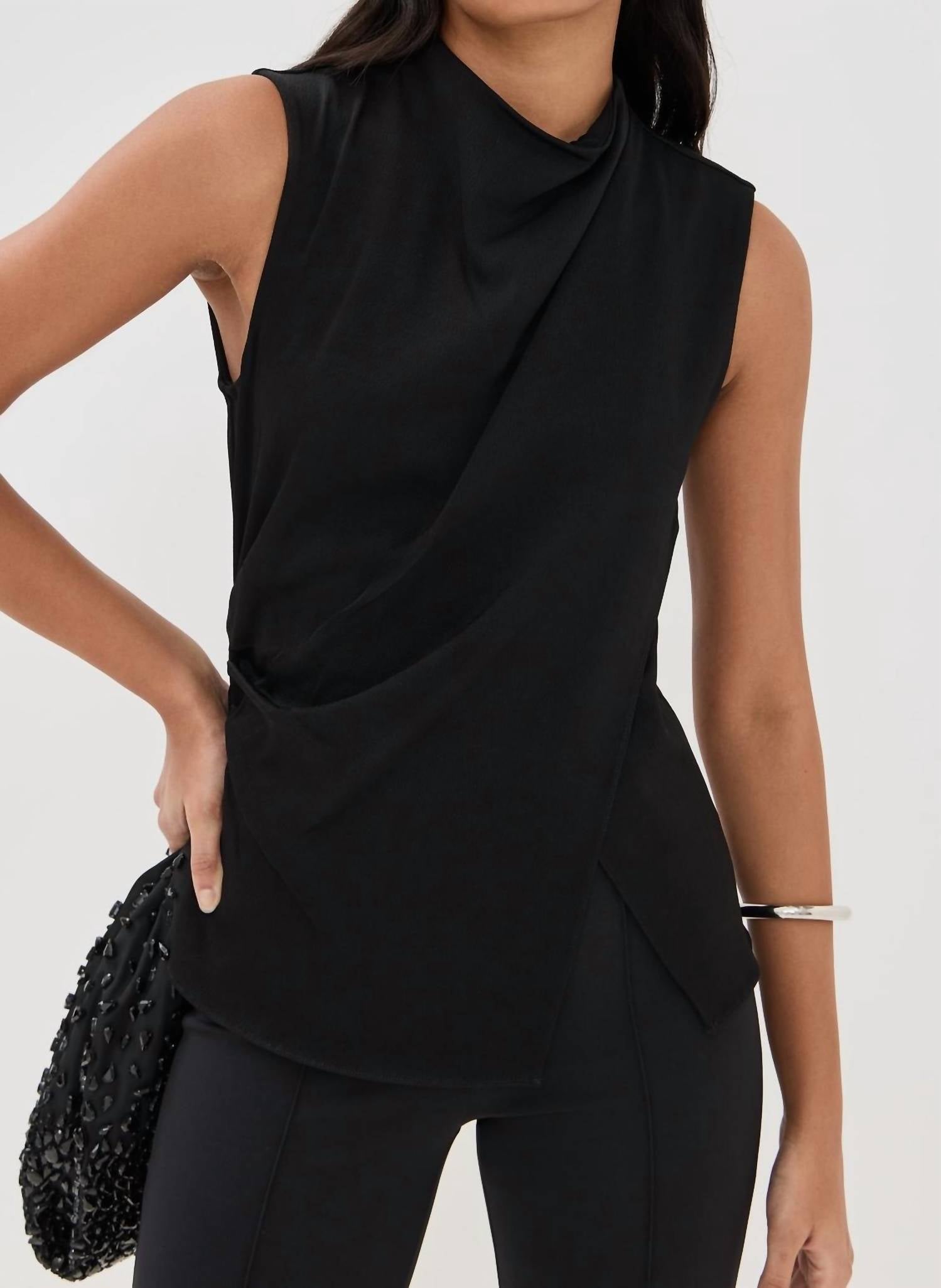 A.L.C. - Amira Ruched Sleeveless Top
