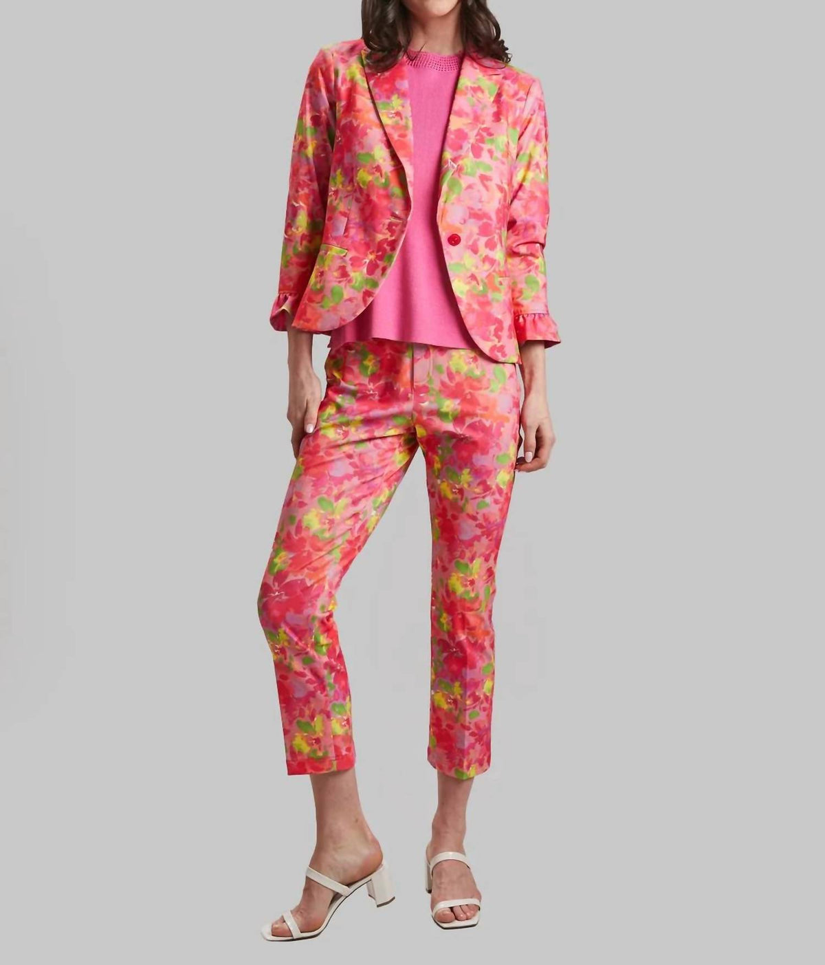 Peace Of Cloth - Garden Party Gia Blazer - Plus
