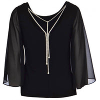 Rhinestone Back Top