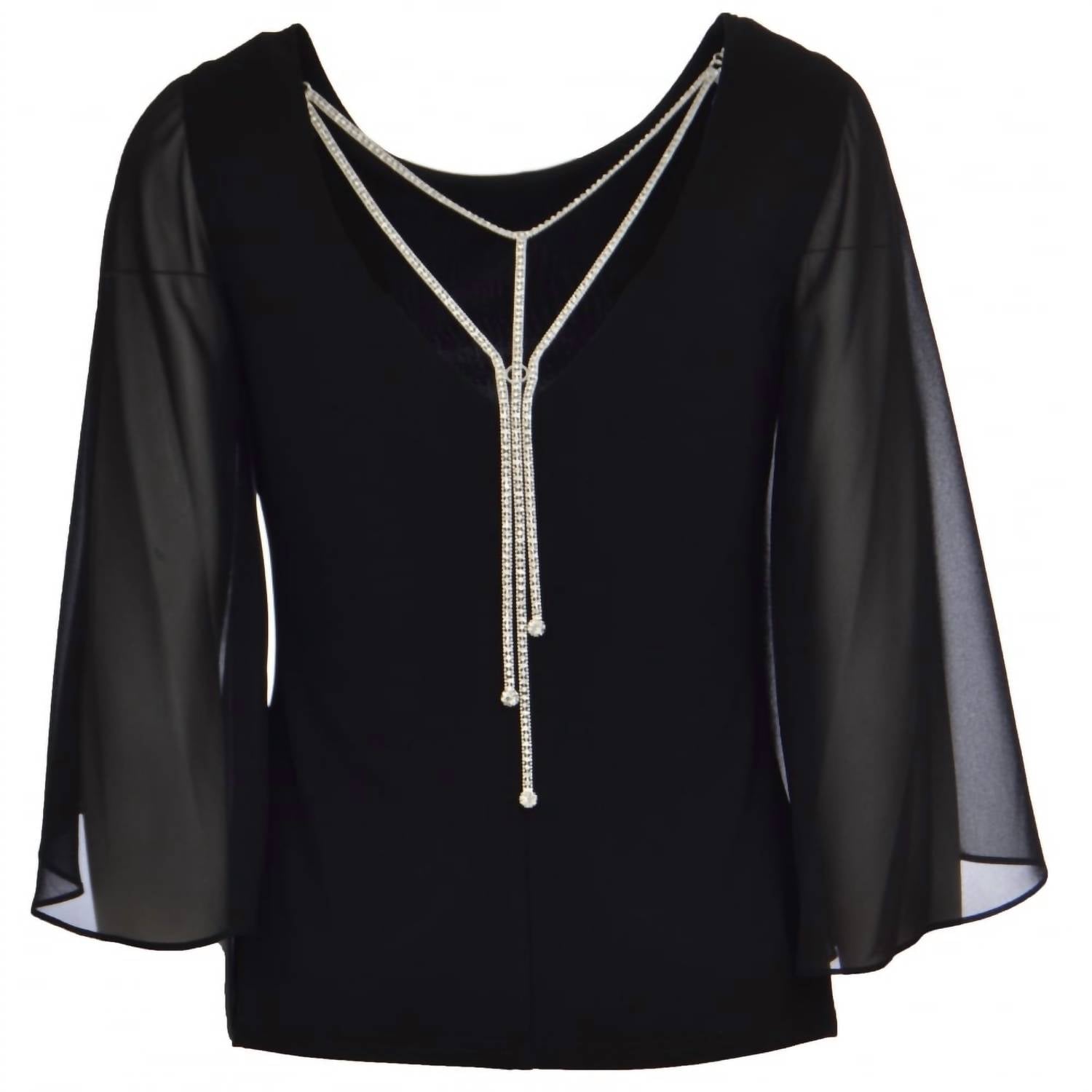 Rhinestone Back Top