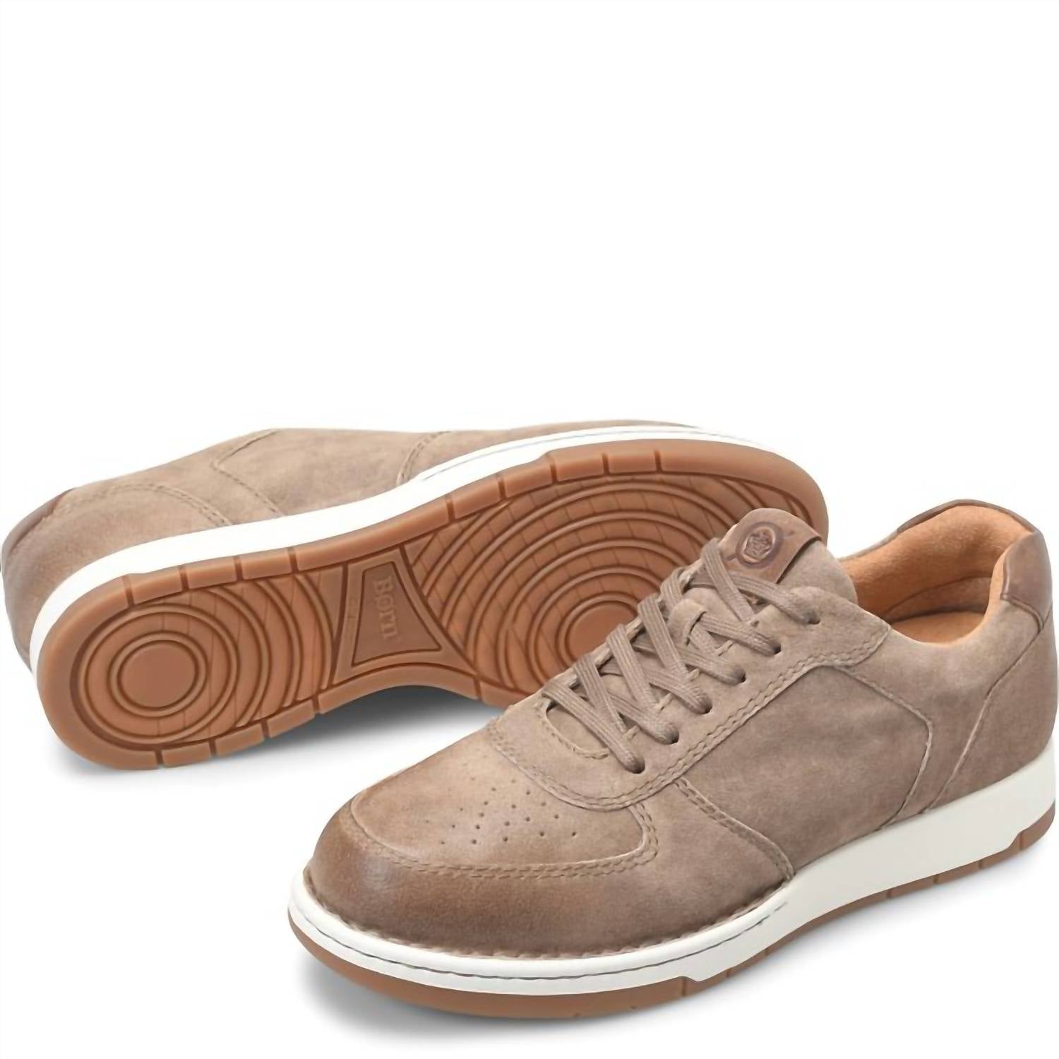 Born Men's Captain Sneaker in taupe - men's sneaker - view 4