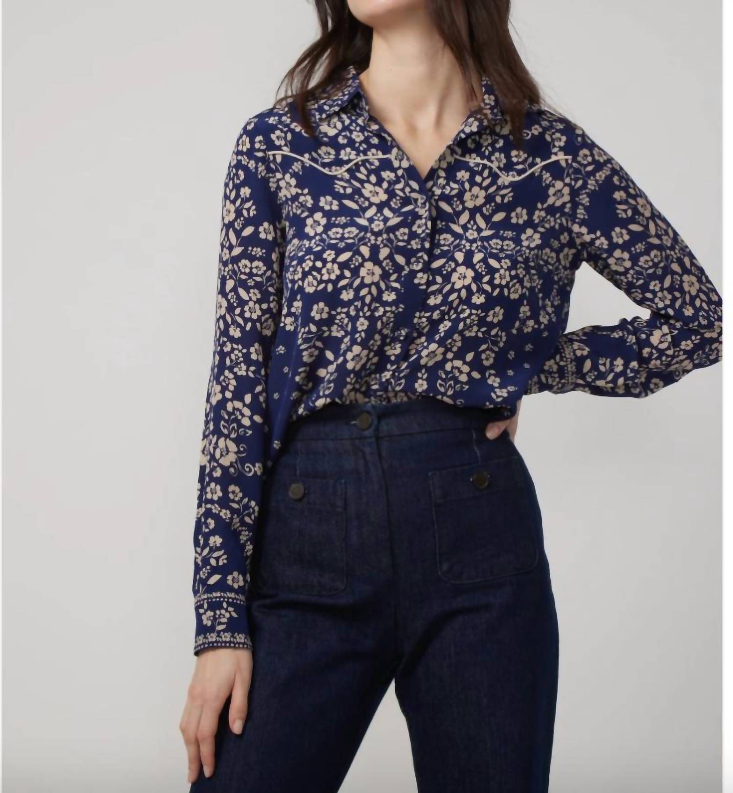 Gilner Farrar - Florence Button Down Top