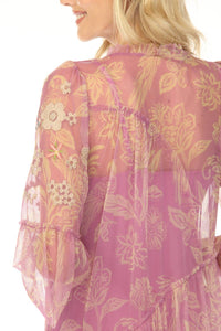 Johnny Was - Mazzy Trim Dress With Slip