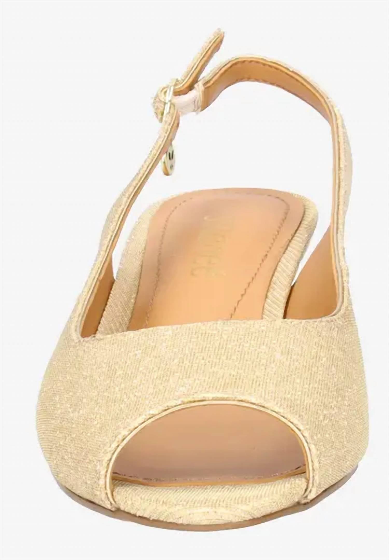 J. Renee - Women's Jenvey Sling Back Sandals