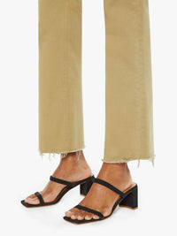 Mother Women's The Tripper Flood Fray Pant in cedar playdate - women's pants - view 4