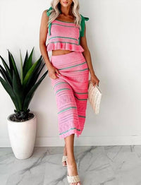 Day + Moon - Cropped Sweater Tank