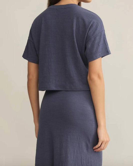 Z Supply - Sway Textured Slub Cropped Tee