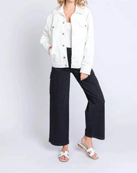 Letter To Juliet - OVERSIZED DENIM JACKET