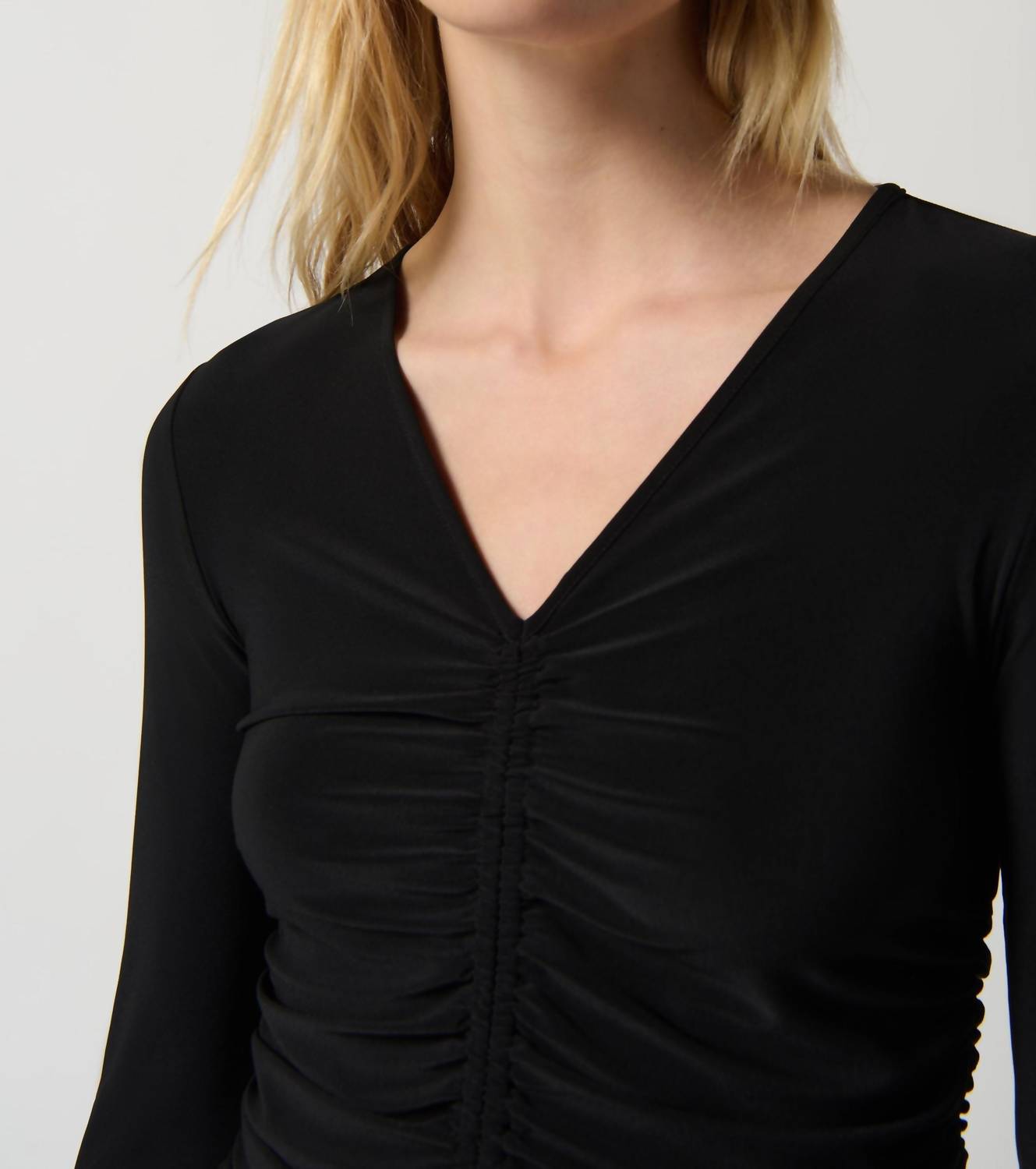 Joseph Ribkoff - Silky Knit Fitted Long Sleeve Top