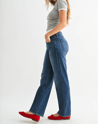 Just Black Denim - Stretchy Straight Jeans