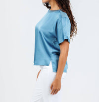 Simkhai - Addy Short Sleeve Knit Back T Shirt