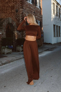 Win Win Apparel - Butter Soft Palazzo Pant Set