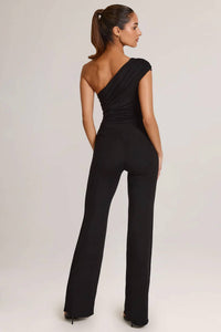 Oh Polly - Alouette Modal One-shoulder Jumpsuit