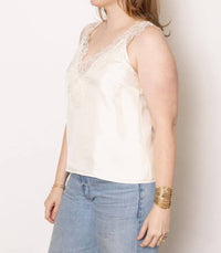 Rohe - V-neck Silk Lace Top