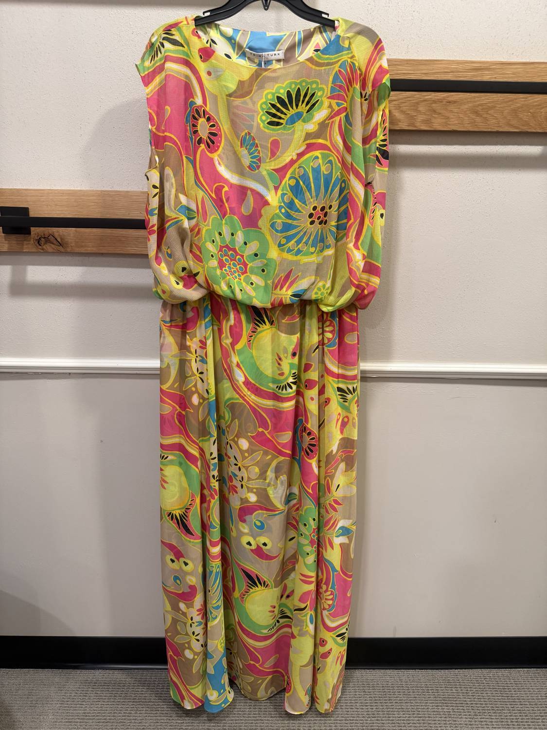 Trina Turk - Vantage Short Sleeve Maxi Dress
