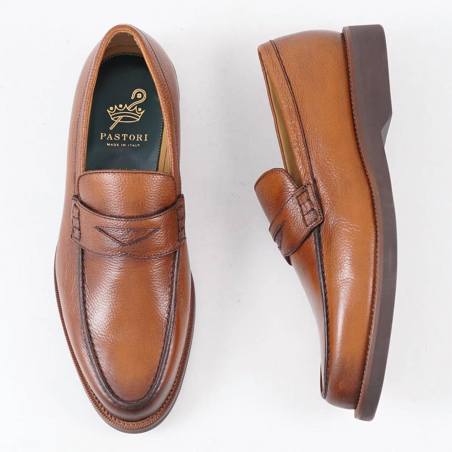 Pastori - Men's Soft Grained Leather Loafer