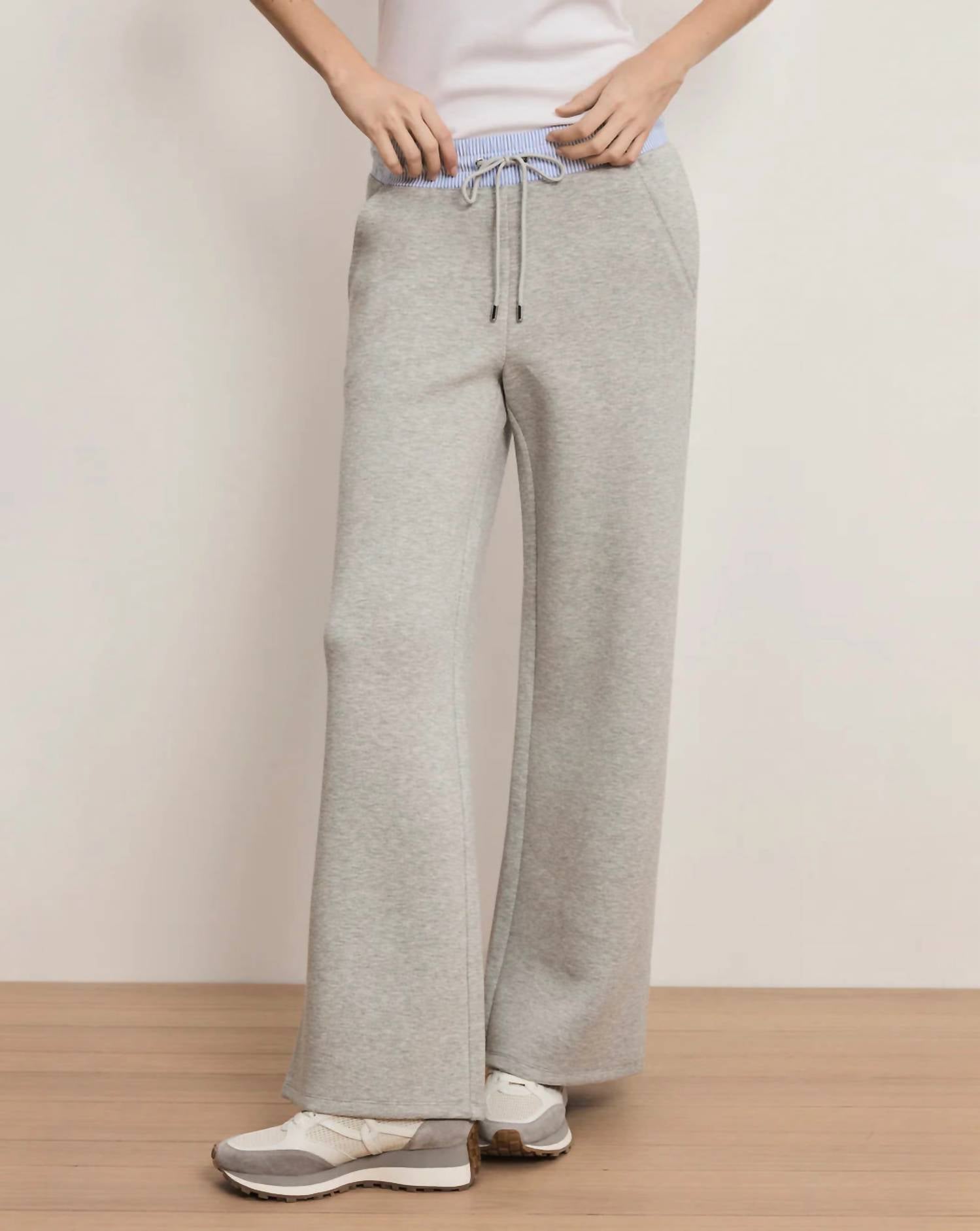 Veronica Beard - Ernie Knit Wide Leg Pants
