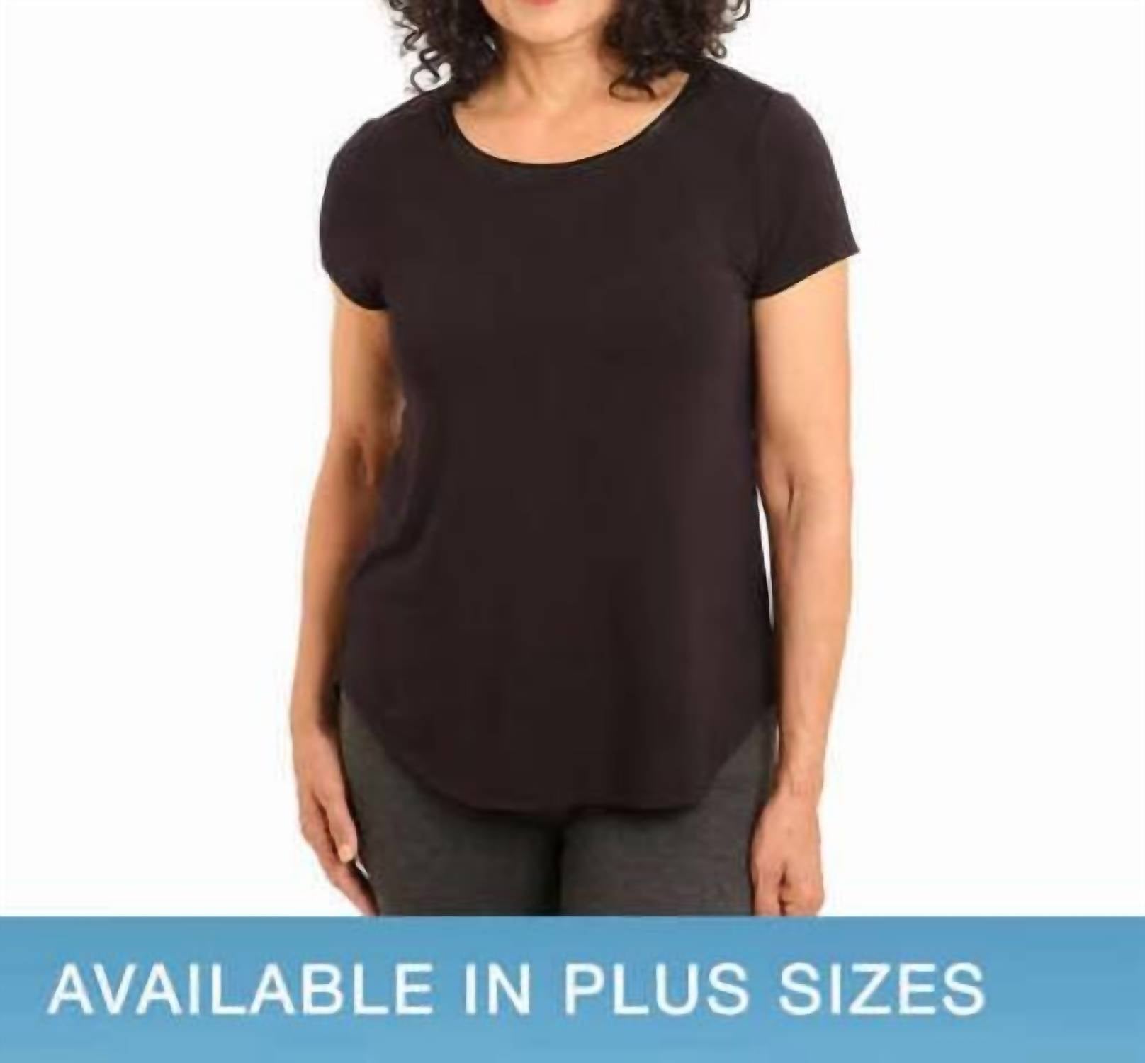 Joan Vass - Women's Satin Collar T-shirt