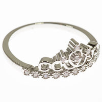 Faire - CROWN RING-RHODIUM PLATED