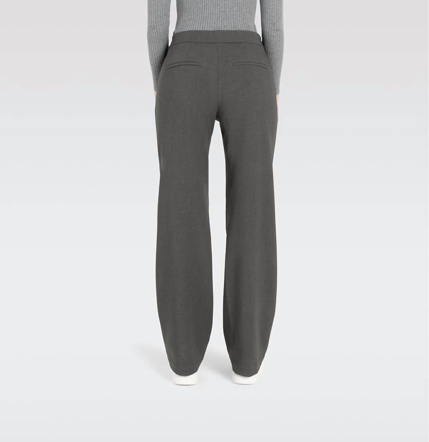 MAC Women's Chiara Pant in grey - women's pants - detail view