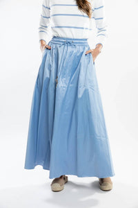 The Burgess Collection - Serena Satin Skirt