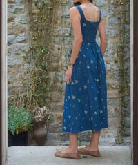 Moon River - Women's Floral Corset Dress
