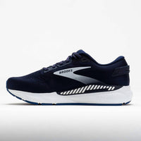 BROOKS Men's Beast Gts 24 Running Shoes in peacoat true navy white 1 - men's shoe - detail view