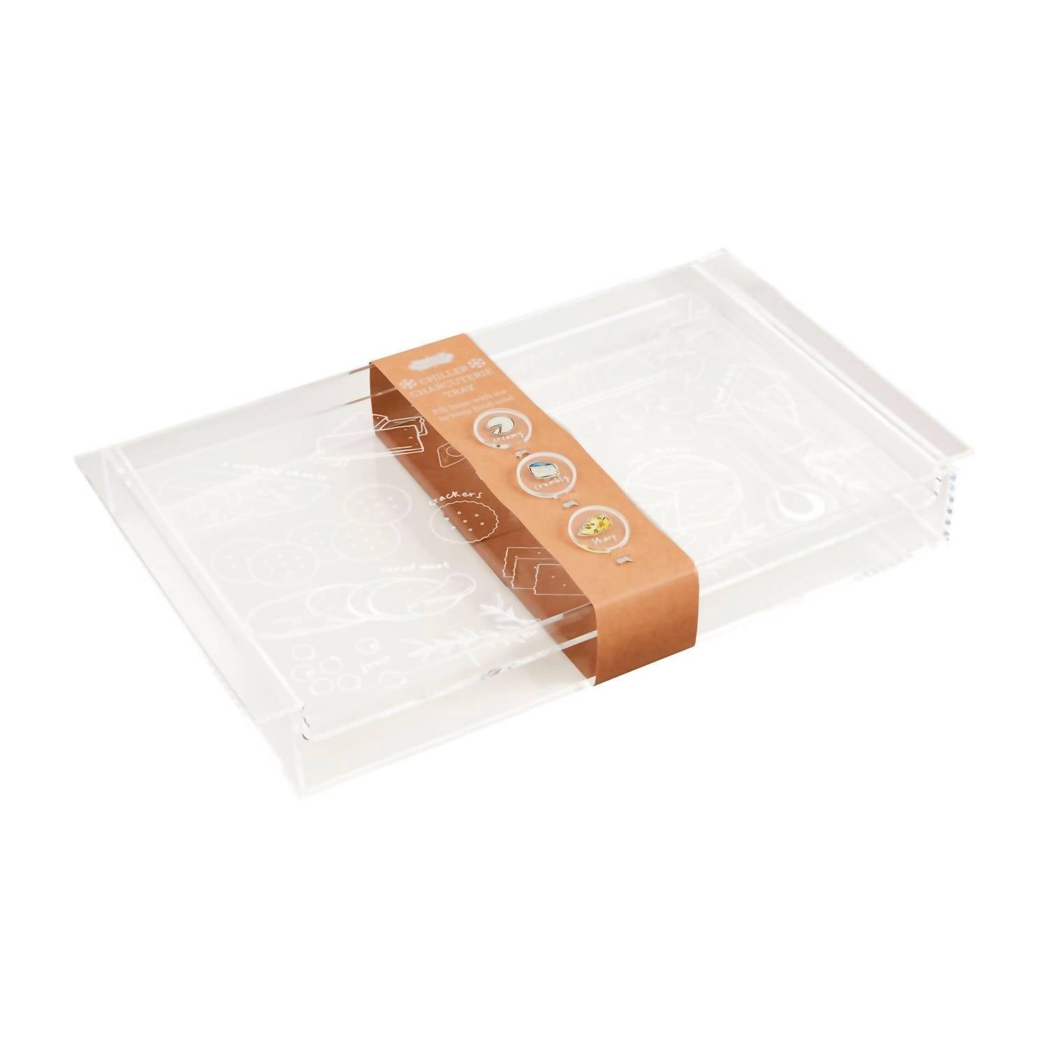 Mudpie - Acrylic Charcuterie Chiller Tray