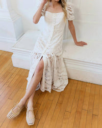 Raisonnel - Eyelet Maxi Dress