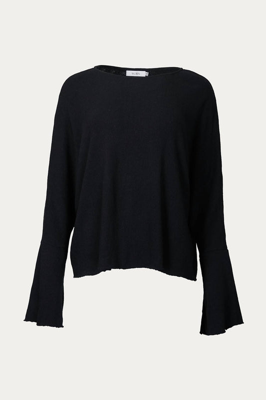 ORA SILK-WOOL LOUNGE TOP