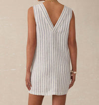 Faherty - Azure Linen Dress